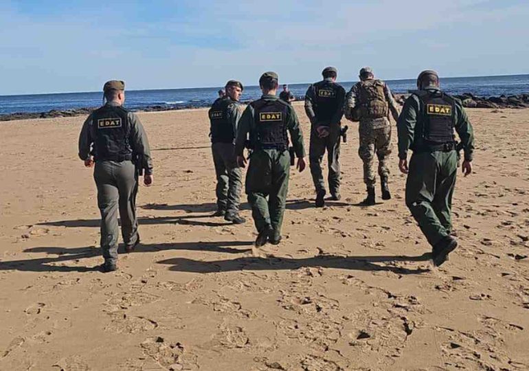 Granada de mano hallada en Costa de Piedra del Chileno movilizó a Prefectura y al Ejército