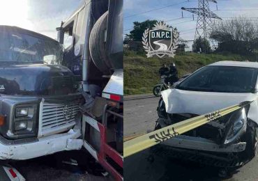 Siniestro múltiple en Ruta 102: siete vehículos involucrados y cuatro lesionados leves