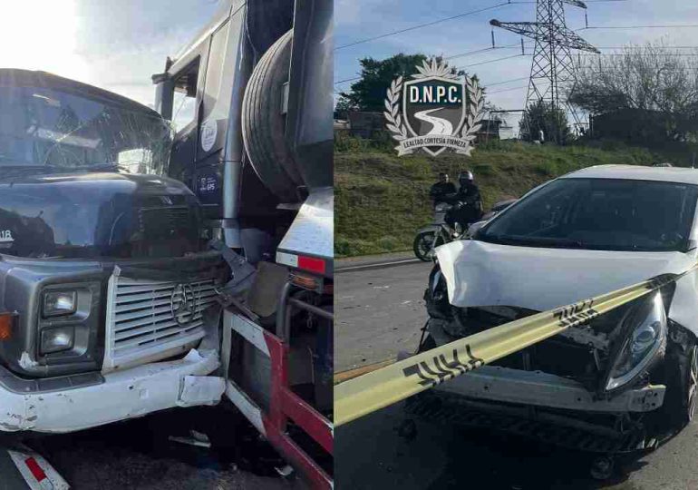 Siniestro múltiple en Ruta 102: siete vehículos involucrados y cuatro lesionados leves
