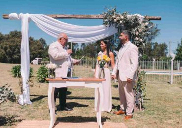 Abella realizó primer casamiento como intendente