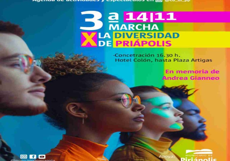 Piriápolis celebra la 3.ª Marcha por la Diversidad en memoria de Andrea Gianneo
