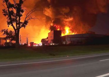 Fuerte explosión en zona industrial al sur de Buenos Aires