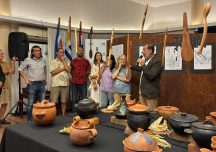 Emotivo homenaje a Eugenia Mondello en la apertura de la muestra final de la Casa de la Cultura de Piriápolis
