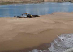 Laguna Garzón: apertura artificial de la barra por aumento de cianobacterias