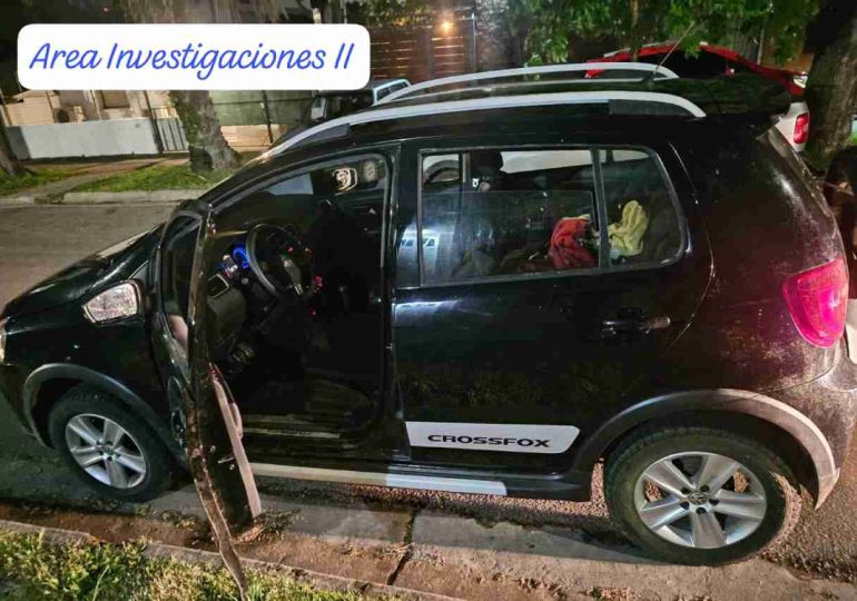 Recuperan en Punta del Este un auto robado y detienen al sospechoso