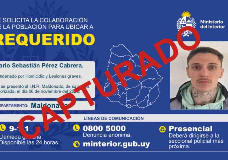 Detienen en Balneario Buenos Aires al fugado requerido por homicidio