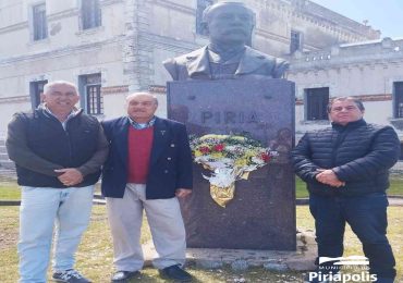 Autoridades locales rindieron tributo a Francisco Piria en el 135.º aniversario de Piriápolis