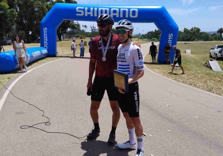 IDM reconoció al ciclista de Maldonado Thomas Silva Coussan