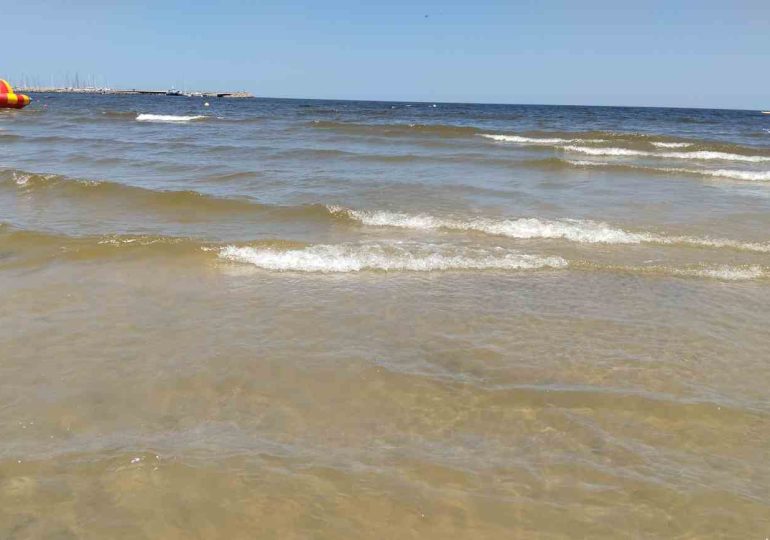 IDM aclara que las playas están aptas para baños pese al agua amarronada por dinoflagelados