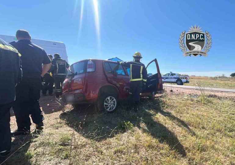 Accidente fatal en Villa Serrana dejó un fallecido y dos personas lesionadas