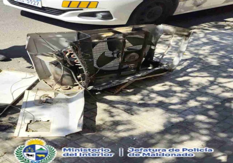 Hombre condenado por hurto de partes de un aire acondicionado en Maldonado