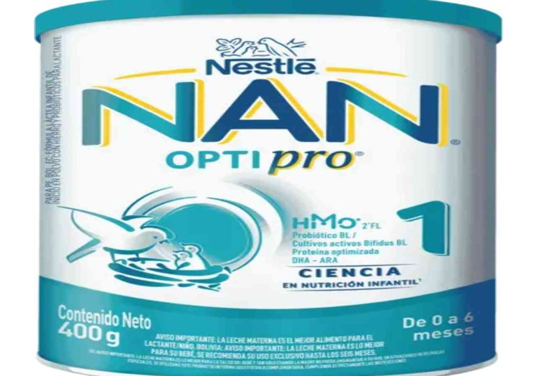 MSP ordena retiro preventivo de fórmula infantil NAN 1 OPTIPRO por posible presencia de toxina