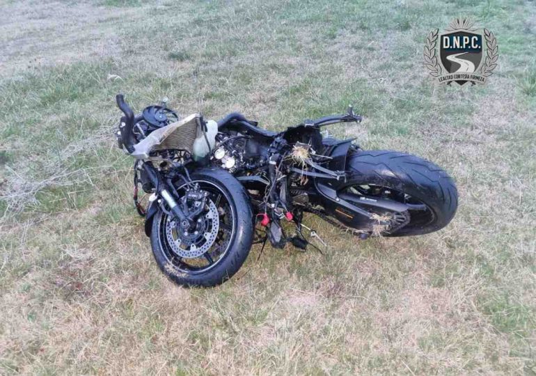 Siniestro de tránsito grave en Ruta 8, a la altura del Empalme Olmos