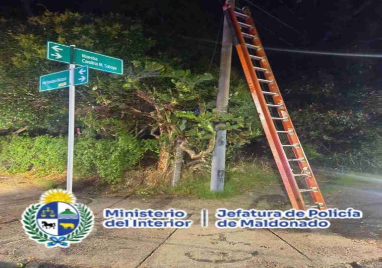 Condenado por intentar robar cables de UTE en Maldonado y por un hurto en Punta Colorada