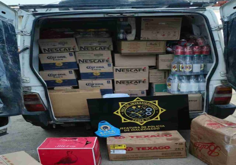 Guardia Rural incautó mercadería en presunta infracción aduanera en Ruta 39