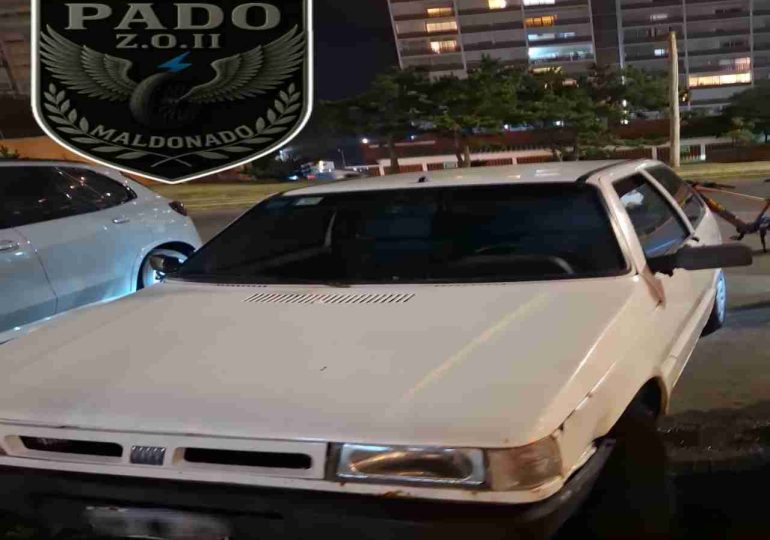 La Policía recuperó un vehículo hurtado tras un operativo del PADO