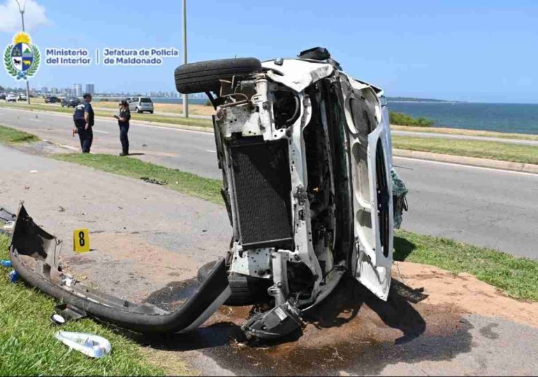 Formalizado el conductor del siniestro fatal en Maldonado