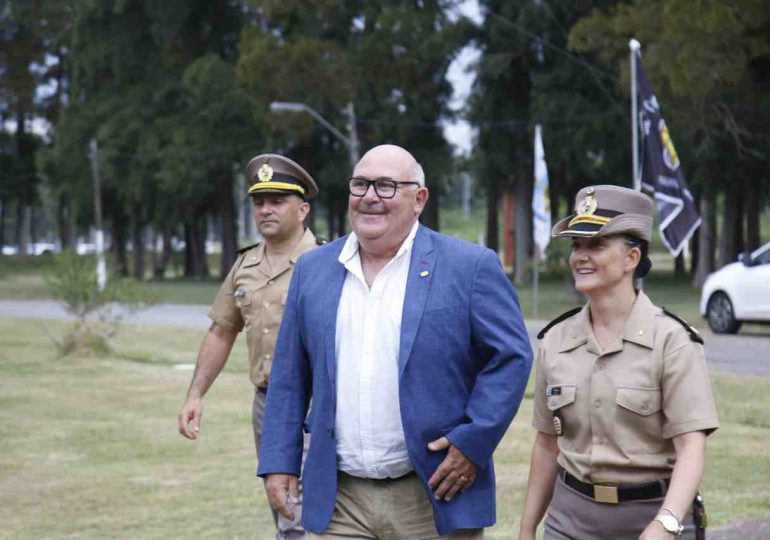 Abella acompañó relevo del segundo jefe del Batallón de Ingenieros Nº4