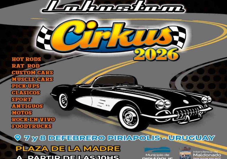 Lokustom Cirkus llega este fin de semana a Piriápolis