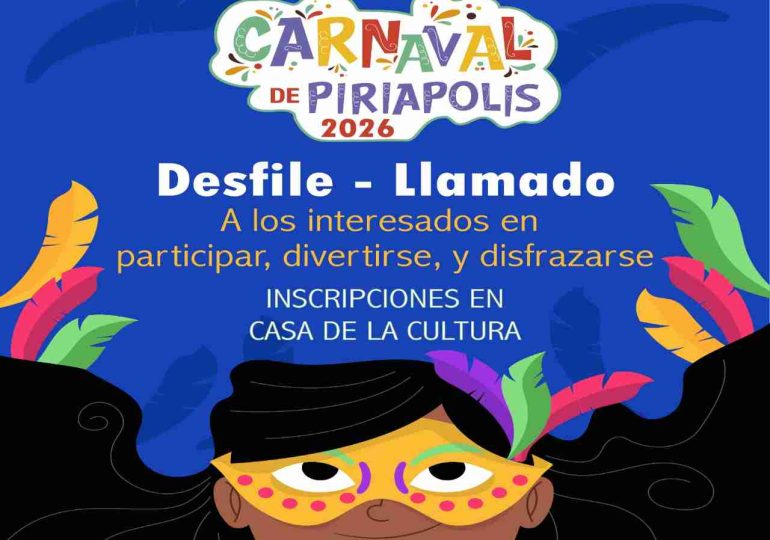 Convocan a participar del desfile del Carnaval 2026 en Piriápolis