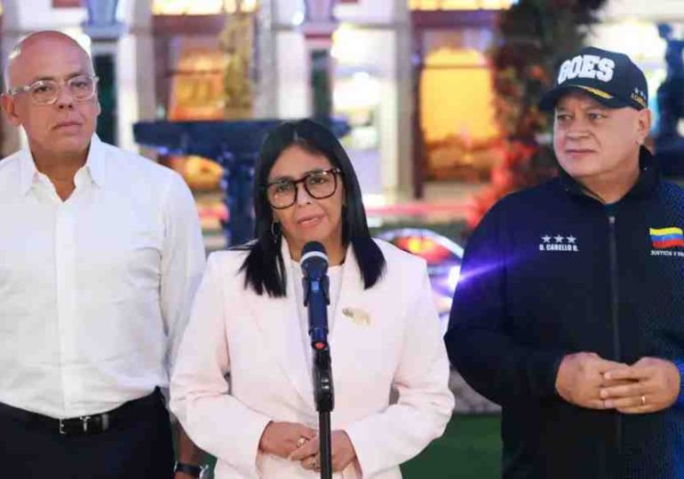 Delcy Rodríguez: "Me han invitado a Estados Unidos"