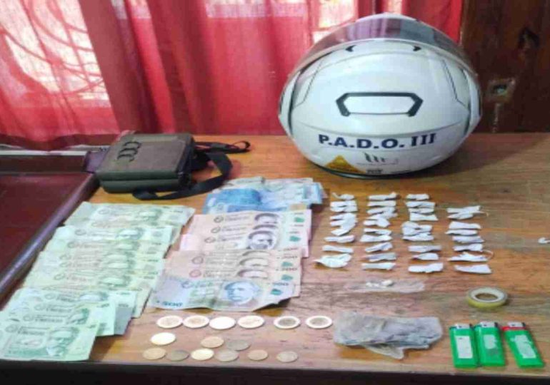 Un hombre de 38 años fue detenido en el Molino Lavagna con envoltorios de cocaína y dinero