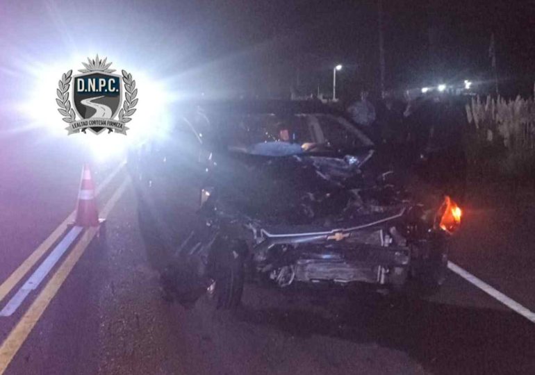 Choque frontal en Ruta 7 dejó un herido grave