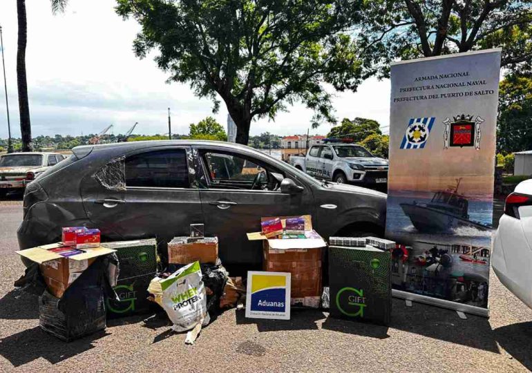 Incautan mercadería de contrabando valuada en más de $1.200.000 en zona de Yuquerí