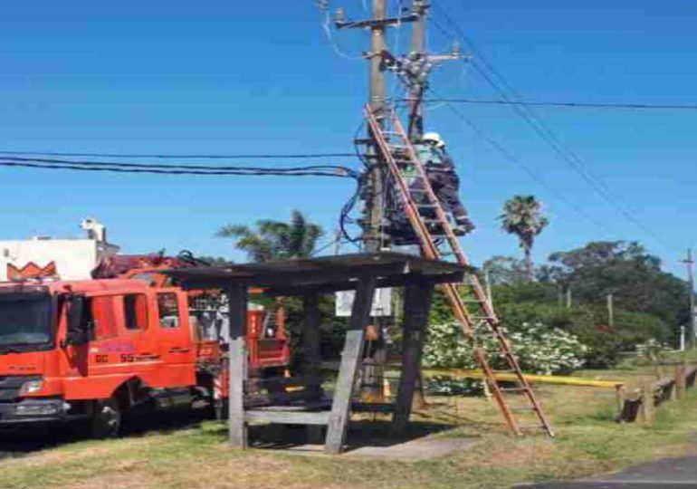 Incendio en transformador de UTE generó masivo corte de energía en Punta del Este y San Carlos