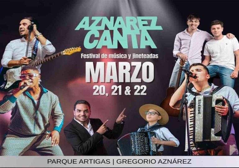 “Aznárez Canta” definió su grilla
