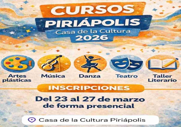 Inscriben para cursos de Cultura en Piriápolis