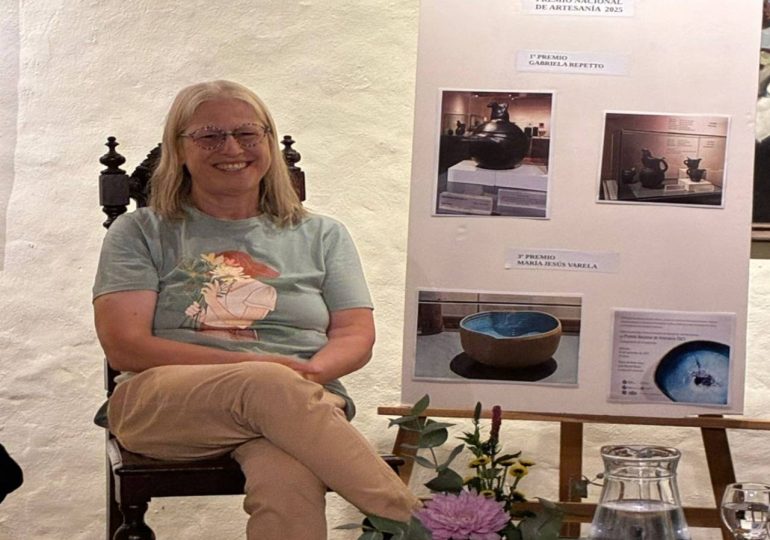 Edil colorado realizará reconocimiento a la docente y ceramista Gabriela Repetto