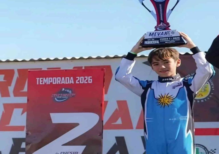 Gonzalo Callejas logró segundo puesto en su debut