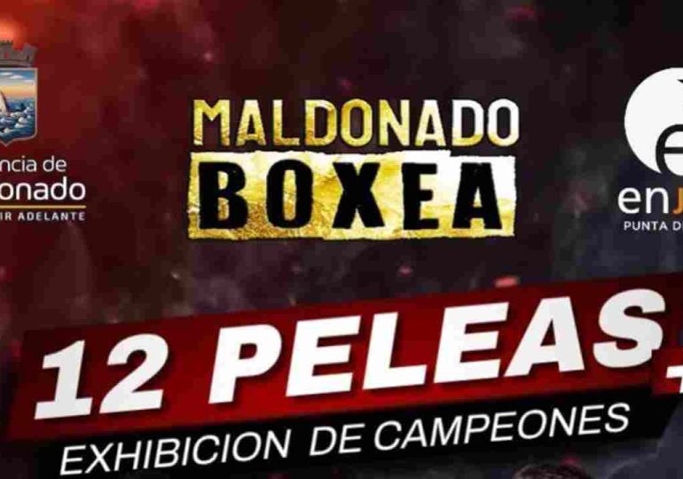 “Maldonado Boxea” inicia su ciclo 2026 con exhibiciones y presencia de campeones