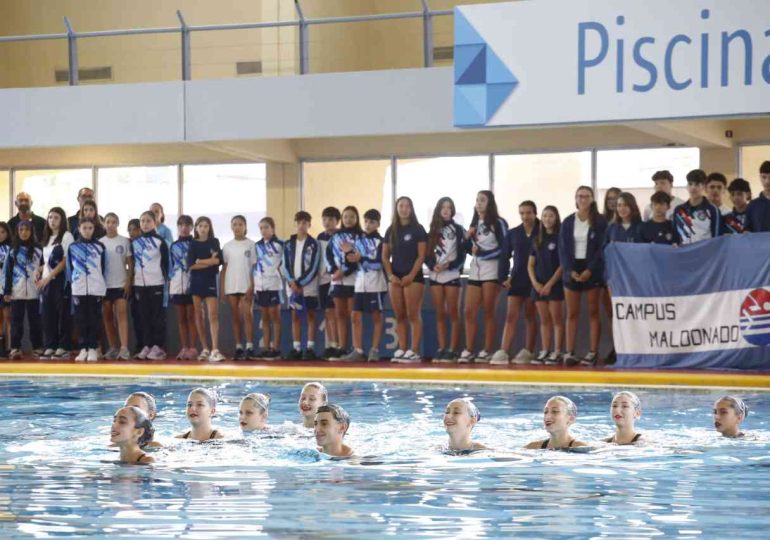 Piscina olímpica del Campus de Maldonado celebró 50 años de historia y deporte