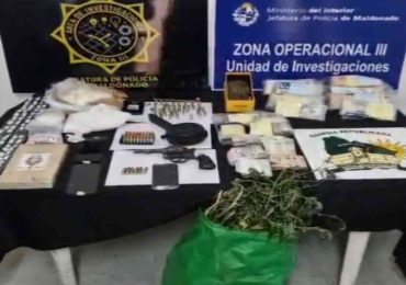 Allanamientos en San Carlos: detenidos, droga incautada y posible vínculo con Marset