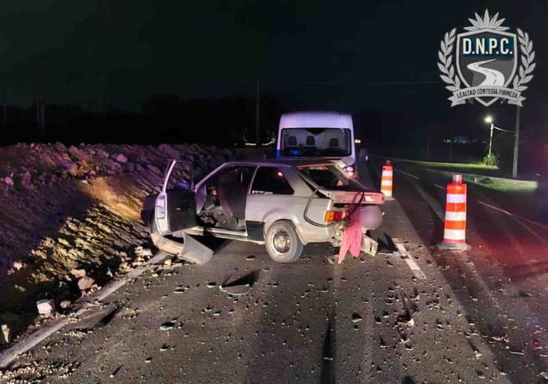 Giró en “U” y provocó un grave choque en Ruta 9