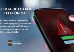 Intendencia de Maldonado advierte sobre estafas telefónicas en su nombre