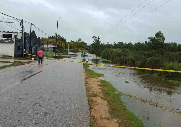 Lluvias intensas causan inundaciones y cortes en Maldonado, Piriápolis y Pan de Azúcar