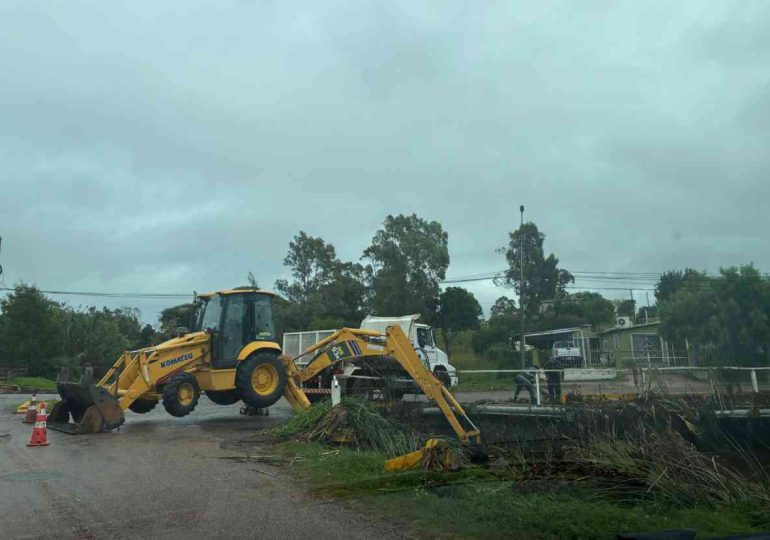 Evacuaron a una familia en Piriápolis por lluvias intensas e inundaciones