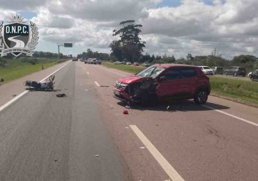 Motociclista falleció tras siniestro de tránsito en Ruta 9