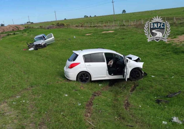 Choque en Ruta 9 en Gregorio Aznárez dejó siete lesionados, entre ellos una bebé