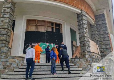 Desalojan ocupación ilegal en el ex Cine Lido de Punta del Este