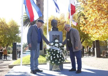 Abella participó del acto por el 215º aniversario de la Batalla de las Piedras