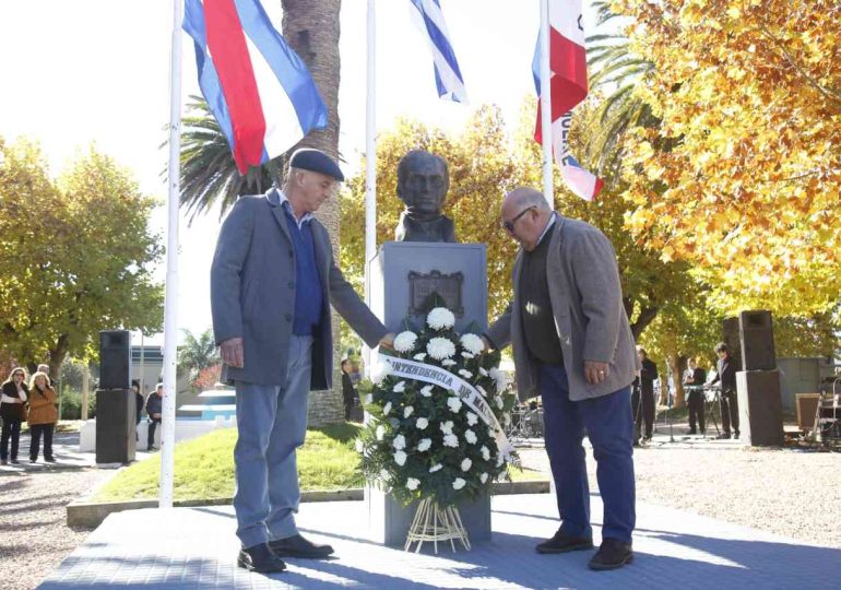Abella participó del acto por el 215º aniversario de la Batalla de las Piedras