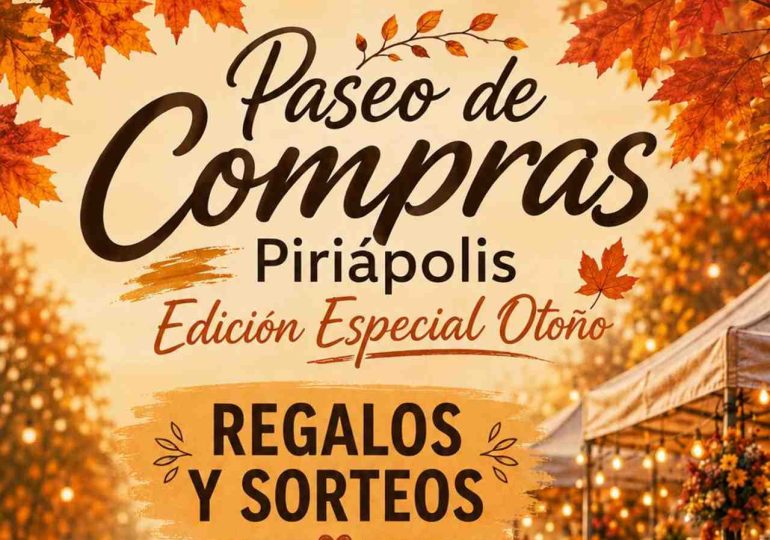 Paseo de compras de otoño en Piriápolis