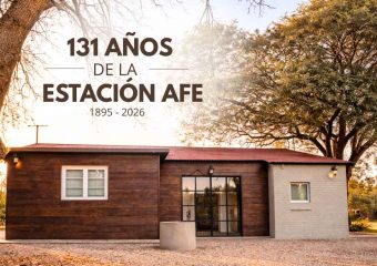 Gregorio Aznárez celebrará los 131 años de su estación de trenes