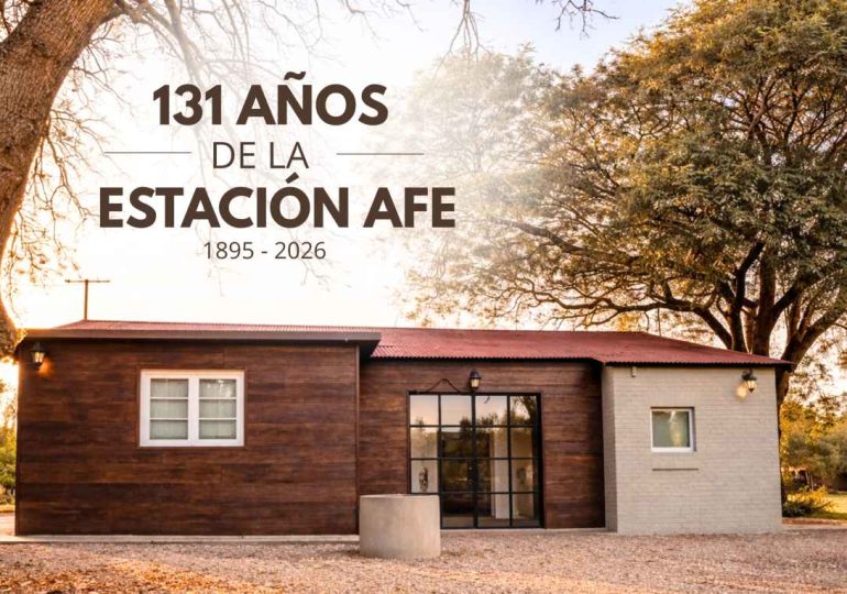 Gregorio Aznárez celebrará los 131 años de su estación de trenes