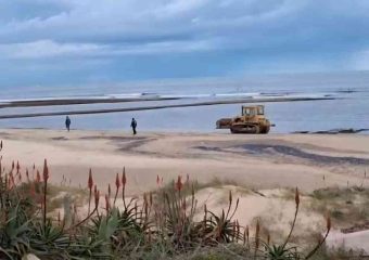 IDM inició la apertura excepcional de la desembocadura del arroyo Tarariras