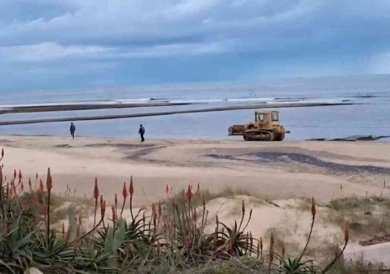IDM inició la apertura excepcional de la desembocadura del arroyo Tarariras